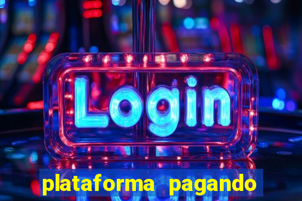 plataforma pagando bonus no cadastro